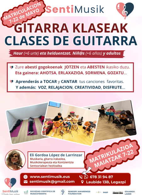 gitarra izen emateak