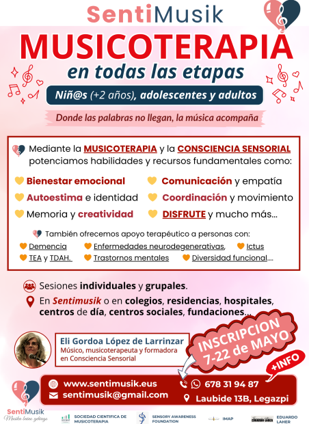 musicoterapia inscripcion